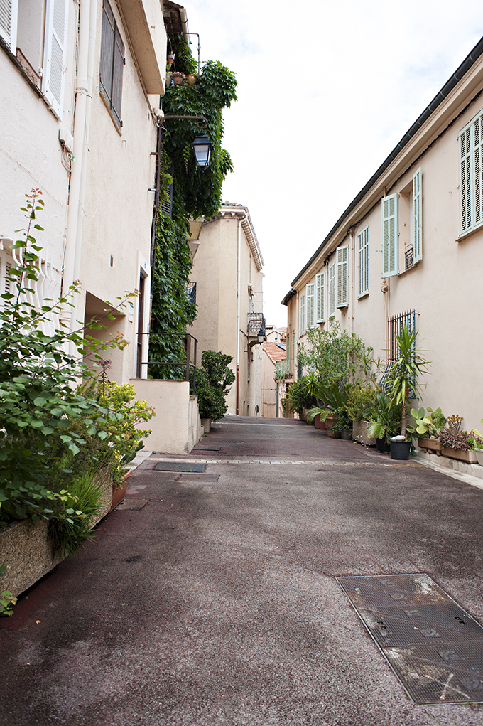 cannes France walk way fine art print